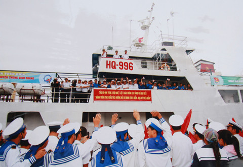 Chia tay Trường Sa