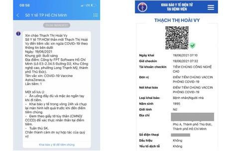 Sáng nay hàng trăm công nhân nhận được tin nhắn mời đi chích vắc xin COVID-19 Sáng nay hàng trăm công nhân nhận được tin nhắn mời đi chích vắc xin COVID-19
