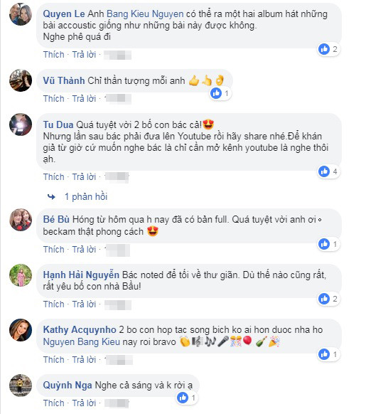 Bằng Kiều khoe con trai bảnh bao, đệm guitar cho bố ‘cực nuột’ ảnh 1