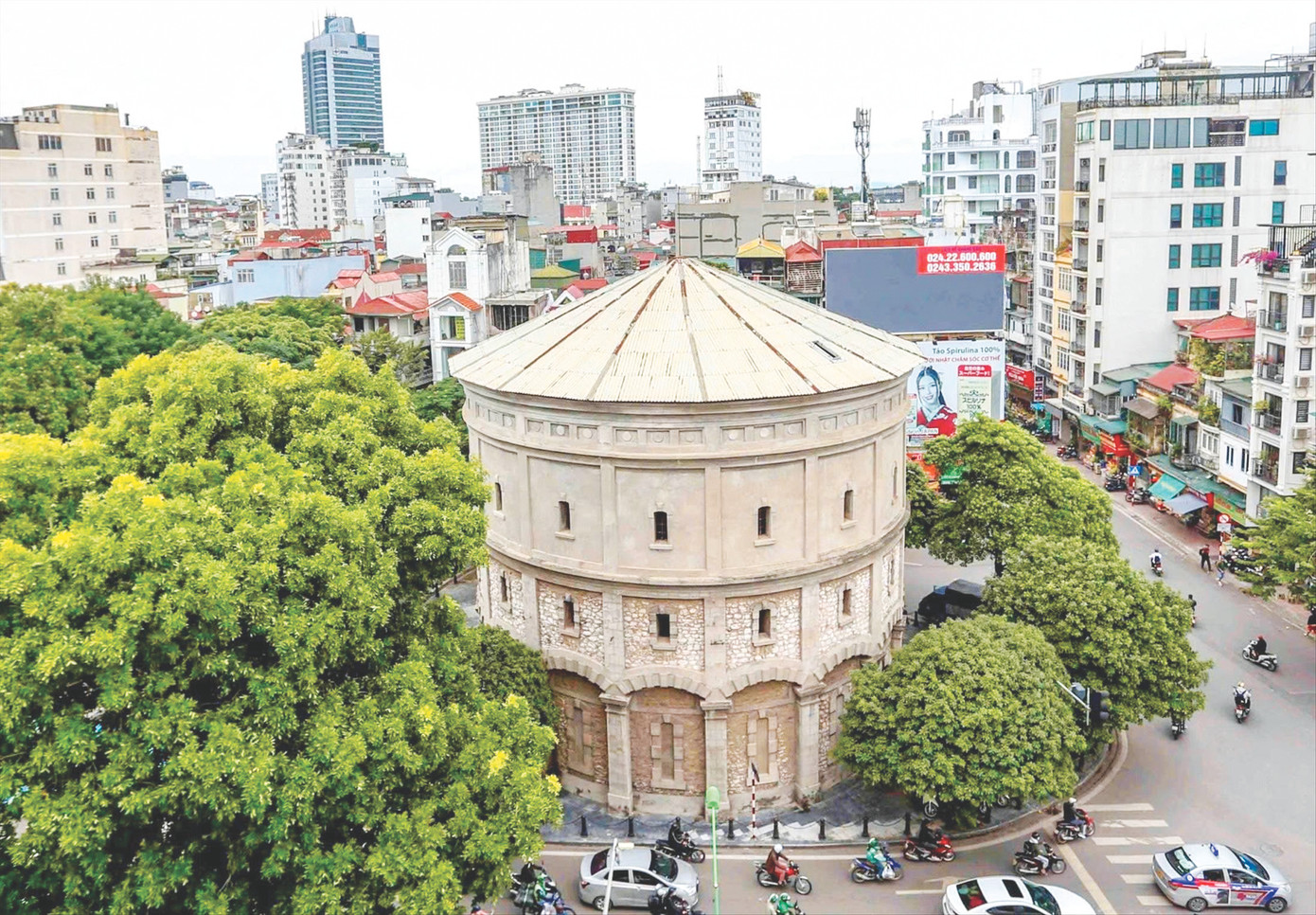 Tháp nước Hàng Đậu được “tái sinh” bằng những không gian sáng tạo nghệ thuật độc đáo Tháp nước Hàng Đậu được “tái sinh” bằng những không gian sáng tạo nghệ thuật độc đáo