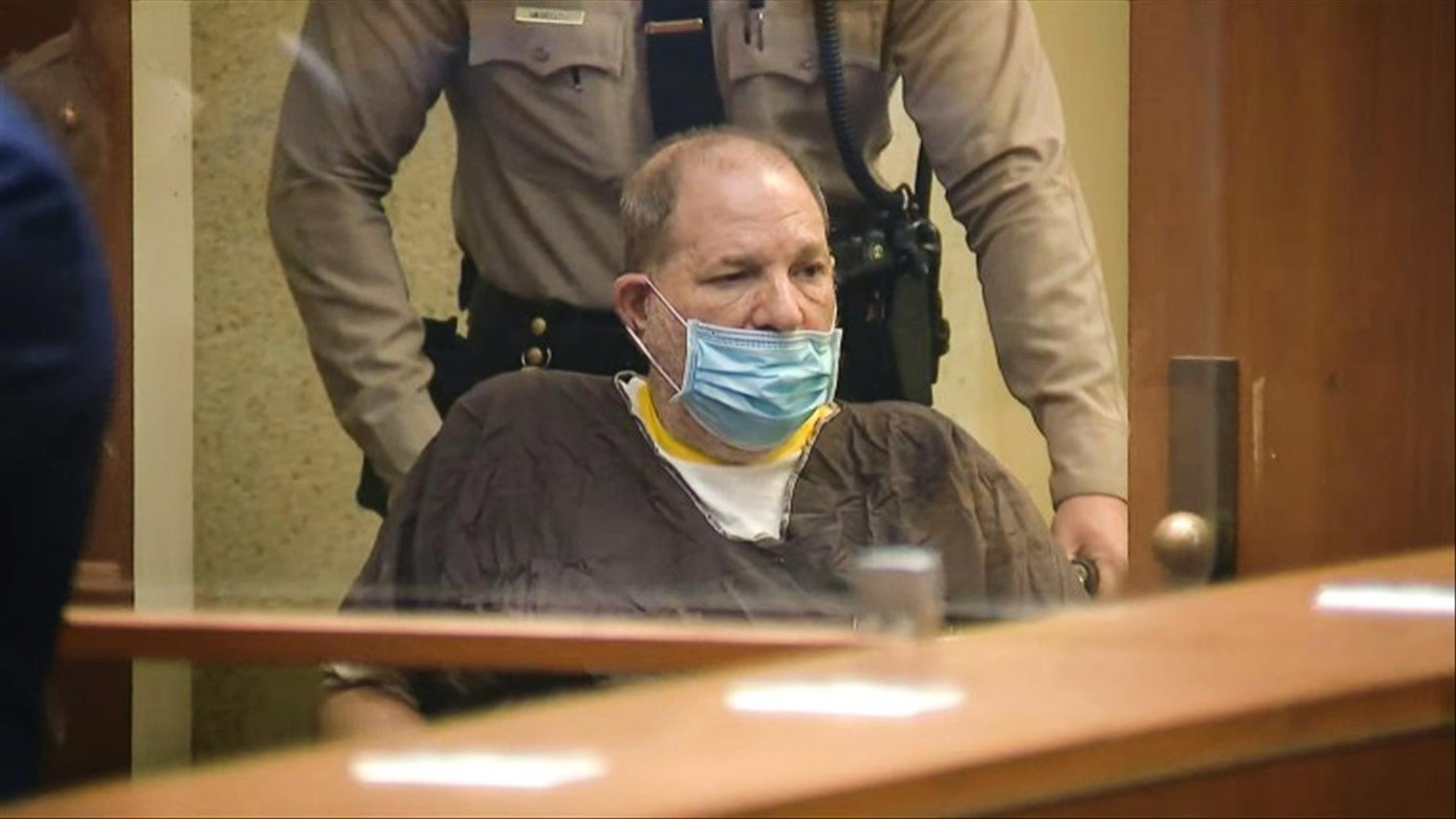 Harvey Weinstein trong phiên tòa hôm 21/7 tại Los Angeles