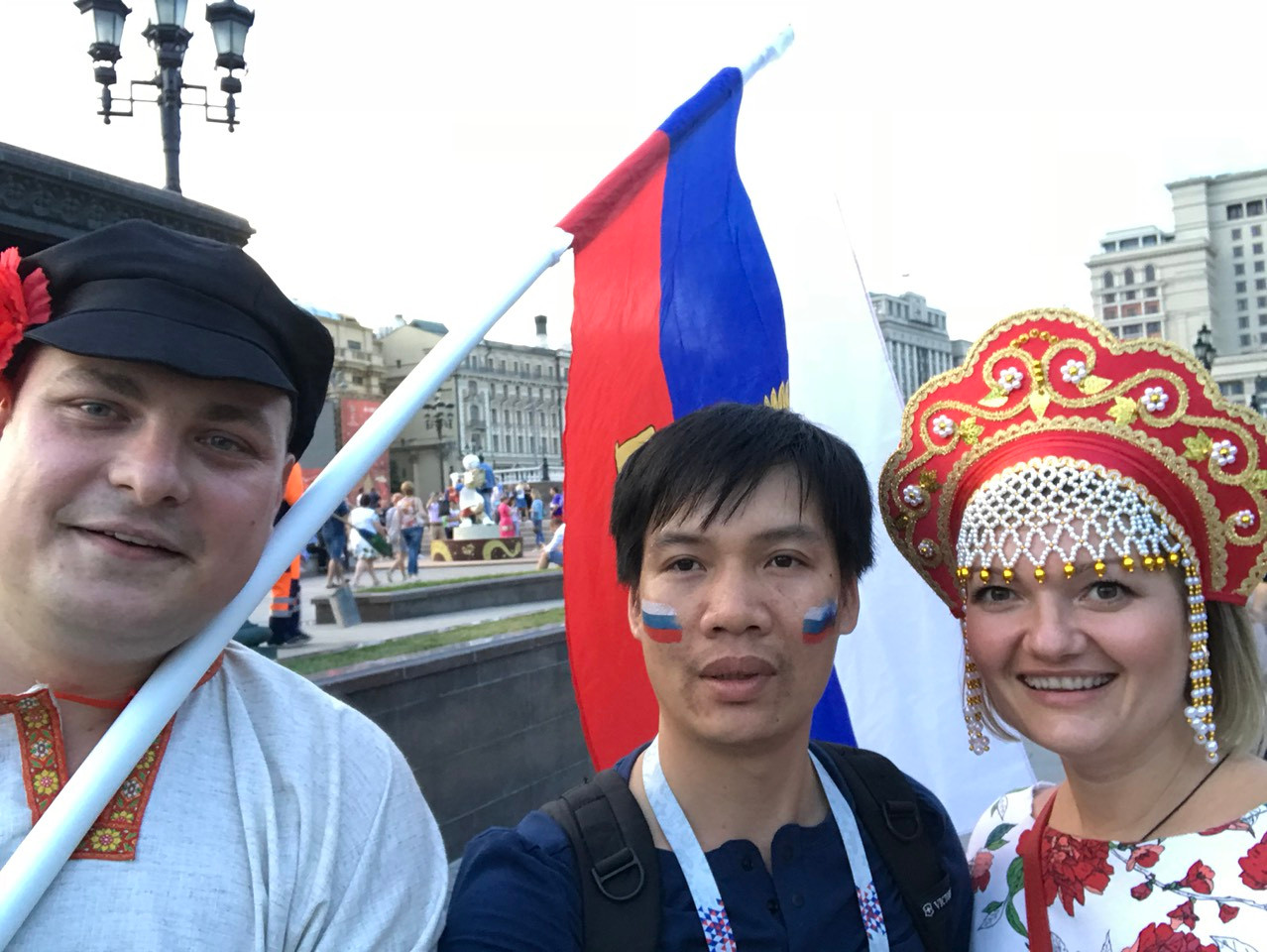 Mùa hè World Cup 2018 với CĐV Nga.