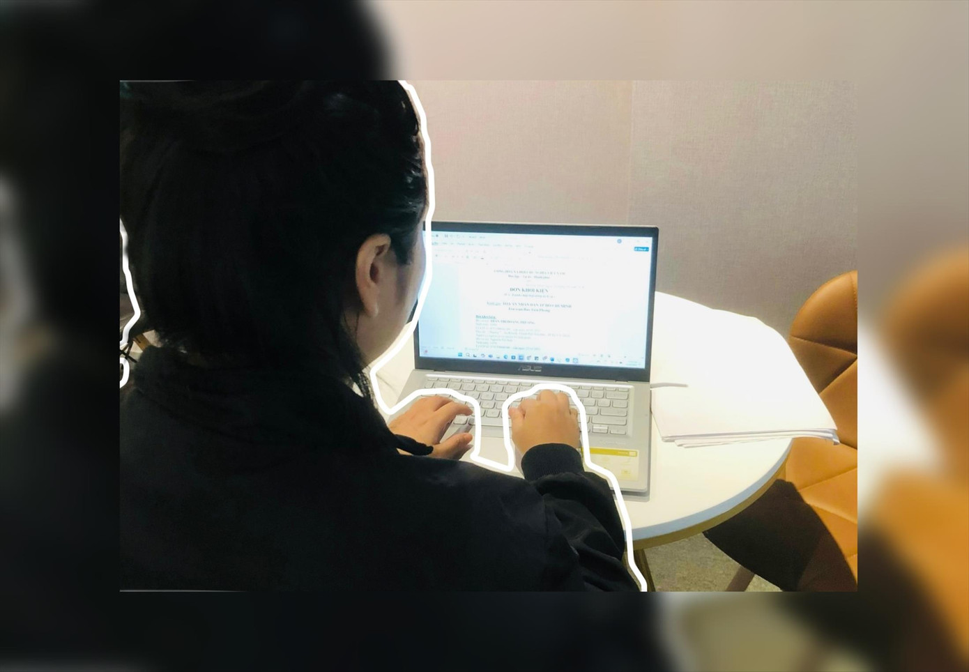 Hành trình đi đòi lại tiền cho chồng của chị Ph gặp không ít gian nan. Ảnh: PV