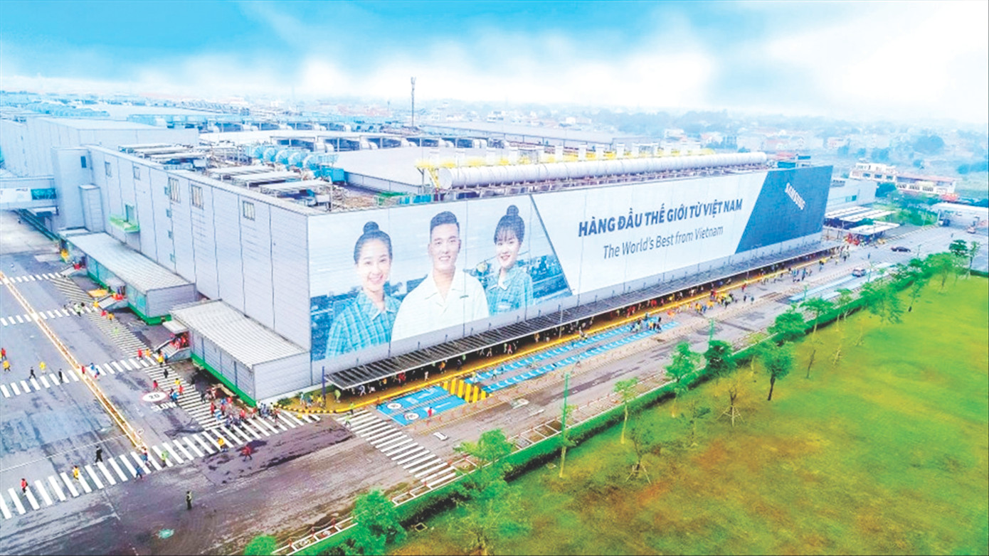 Samsung là một trong những DN bị ảnh hưởng khi áp dụng Thuế Tối thiểu toàn cầu. Ảnh: Samsung Samsung là một trong những DN bị ảnh hưởng khi áp dụng Thuế Tối thiểu toàn cầu. Ảnh: Samsung