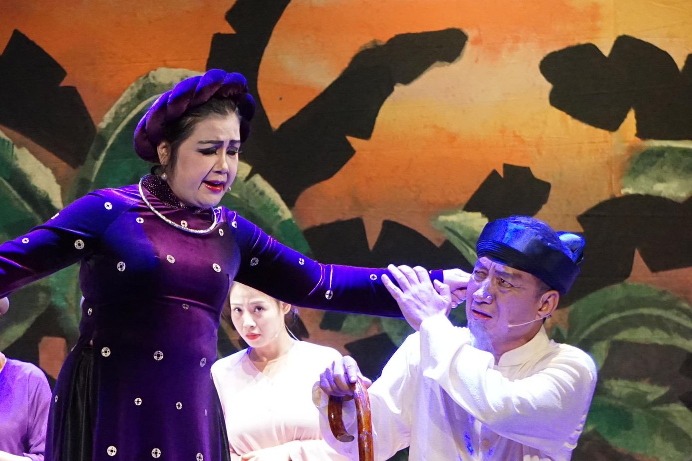 Vợ chồng Lệ Ngọc - Văn Hải trong kịch “Chí Phèo Thị Nở”