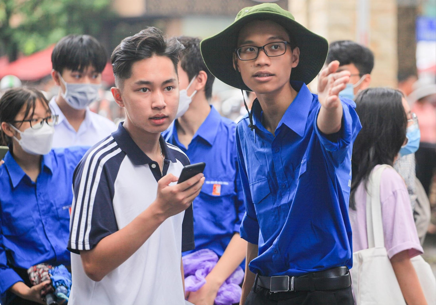 Bạn Nguyễn Văn Mạnh, sinh viên ĐH Bách khoa Hà Nội luôn góp mặt trong các hoạt động tình nguyện của ĐH Bách khoa Hà Nội