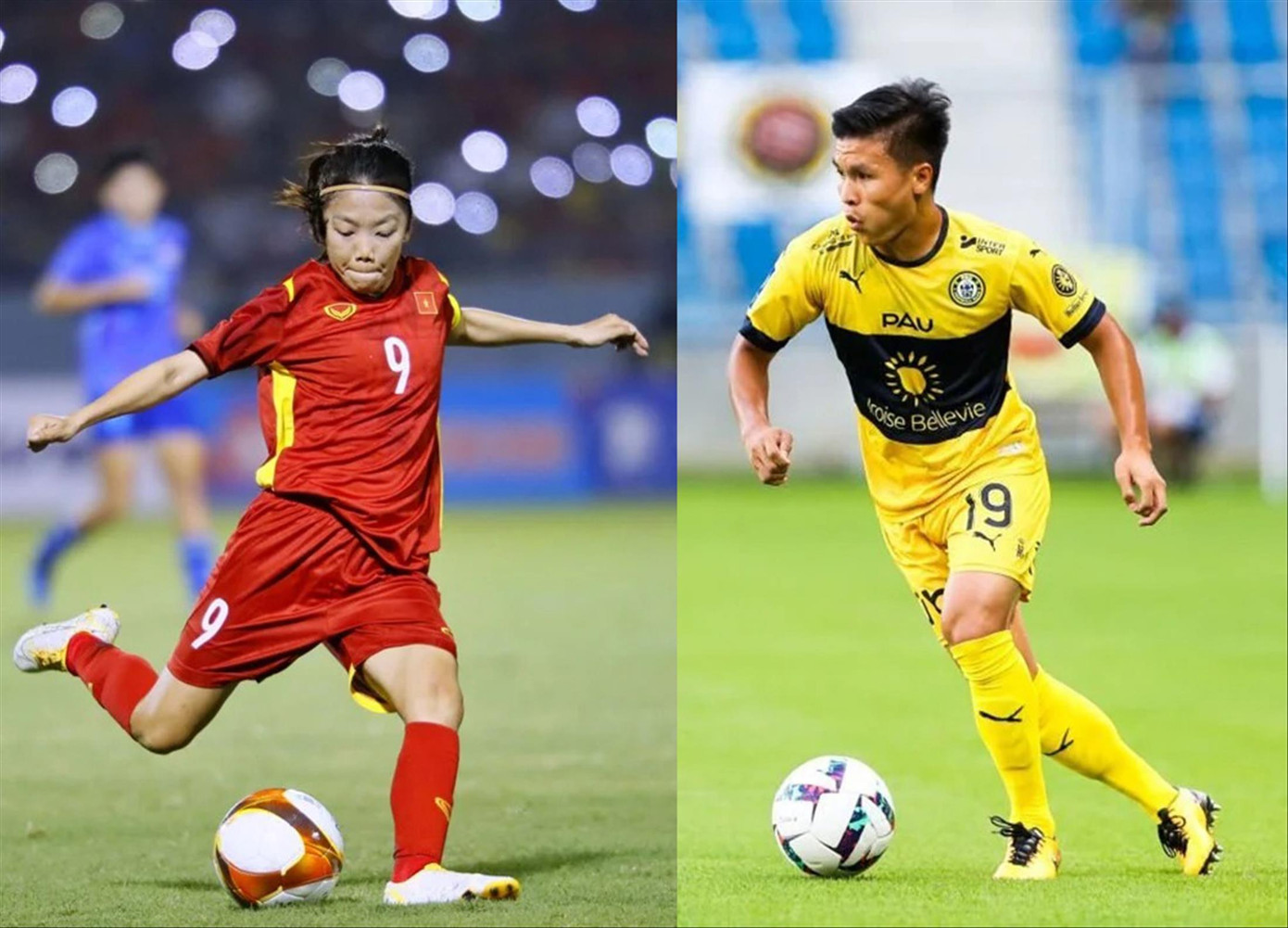 Quang Hải và Huỳnh Như, hai cầu thủ Việt chinh chiến ở châu Âu Quang Hải và Huỳnh Như, hai cầu thủ Việt chinh chiến ở châu Âu