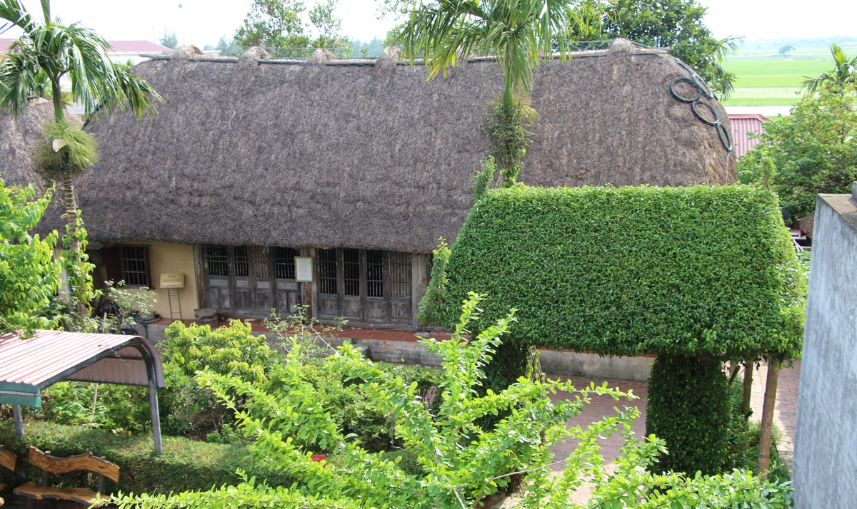 Một góc nhà trung nông ở Bảo tàng Đồng quê Một góc nhà trung nông ở Bảo tàng Đồng quê