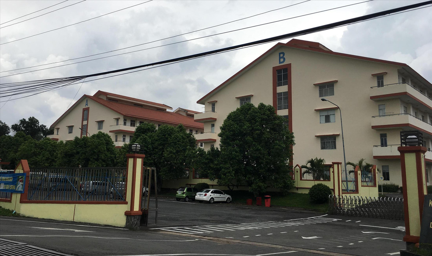 Khu nhà ở công nhân tại huyện Trảng Bom, tỉnh Đồng Nai. Ảnh: Mạnh Thắng