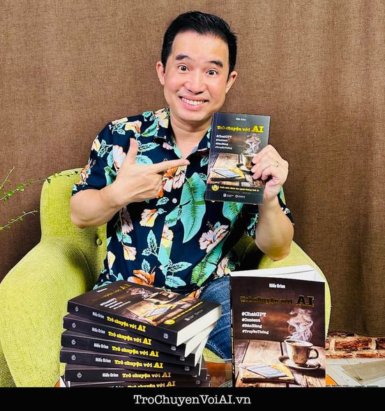 Hiếu Orion ra mắt cuốn sách về AI (năm 2023) Hiếu Orion ra mắt cuốn sách về AI (năm 2023)