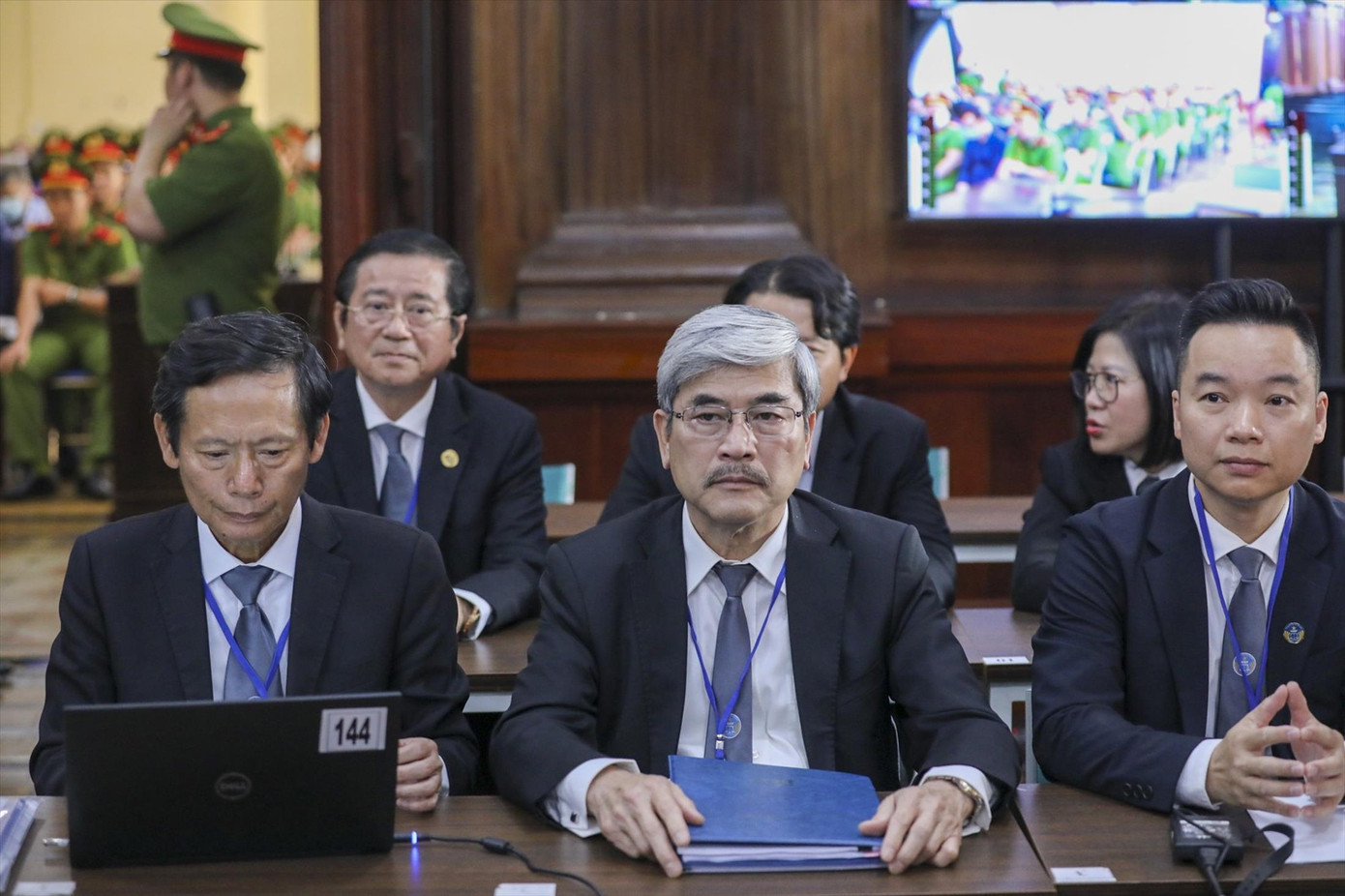 Các luật sư tham gia phiên tòa ngày 20/3Ảnh: Duy Anh Các luật sư tham gia phiên tòa ngày 20/3Ảnh: Duy Anh