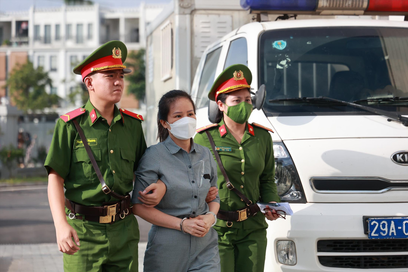 Bị cáo Nguyễn Thị Hương Lan Bị cáo Nguyễn Thị Hương Lan