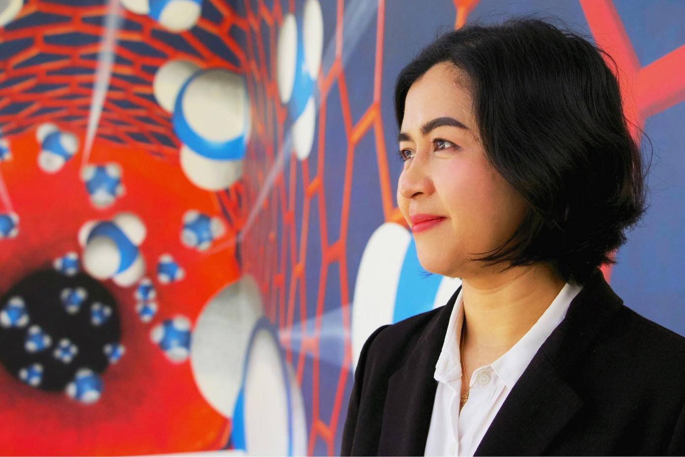 Chân dung nữ tiến sĩ Vật lý