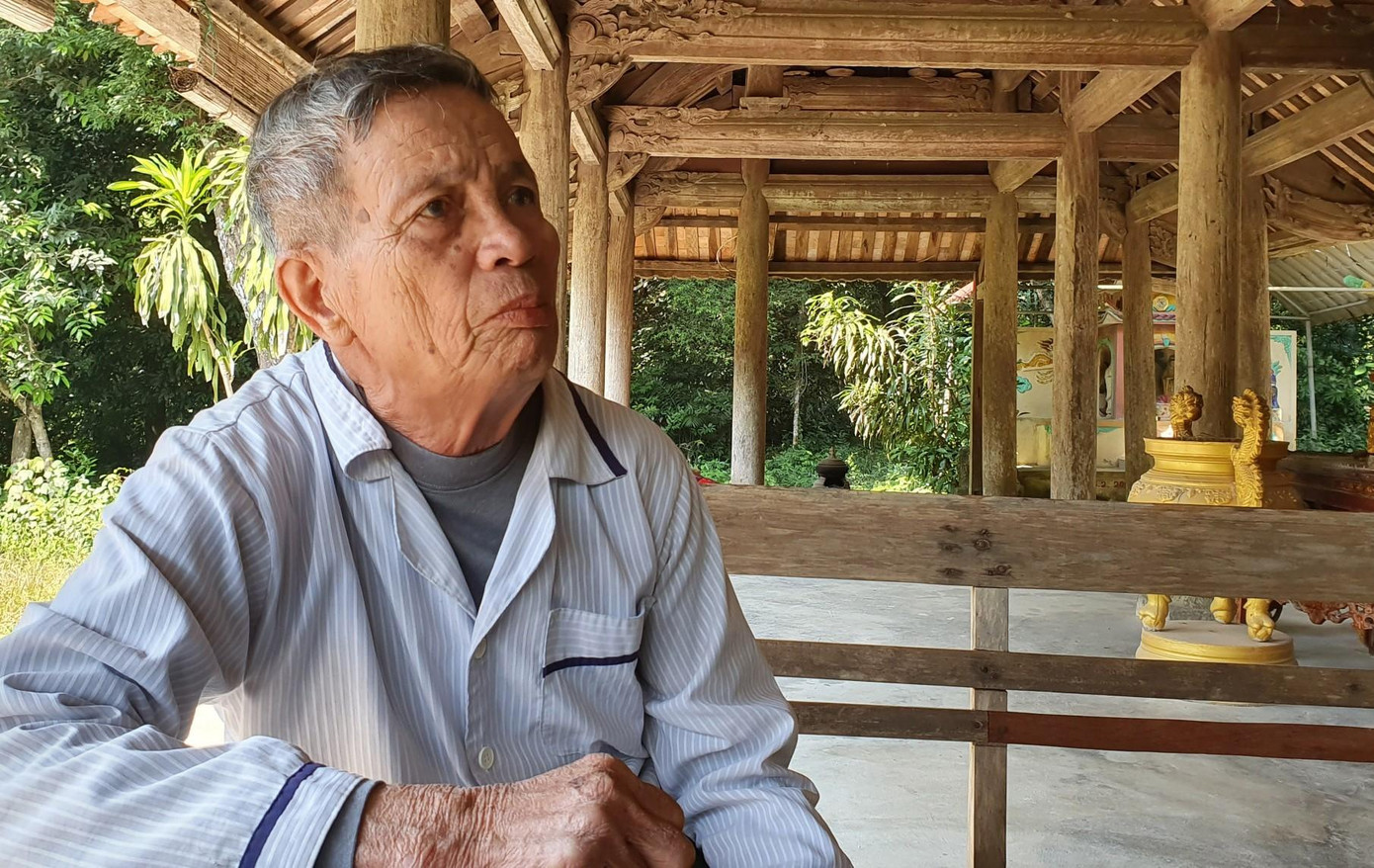 Cụ Mai Huy Định - Thủ từ đền Cả nhớ lại những kí ức gắn liền với cánh rừng lim Cụ Mai Huy Định - Thủ từ đền Cả nhớ lại những kí ức gắn liền với cánh rừng lim