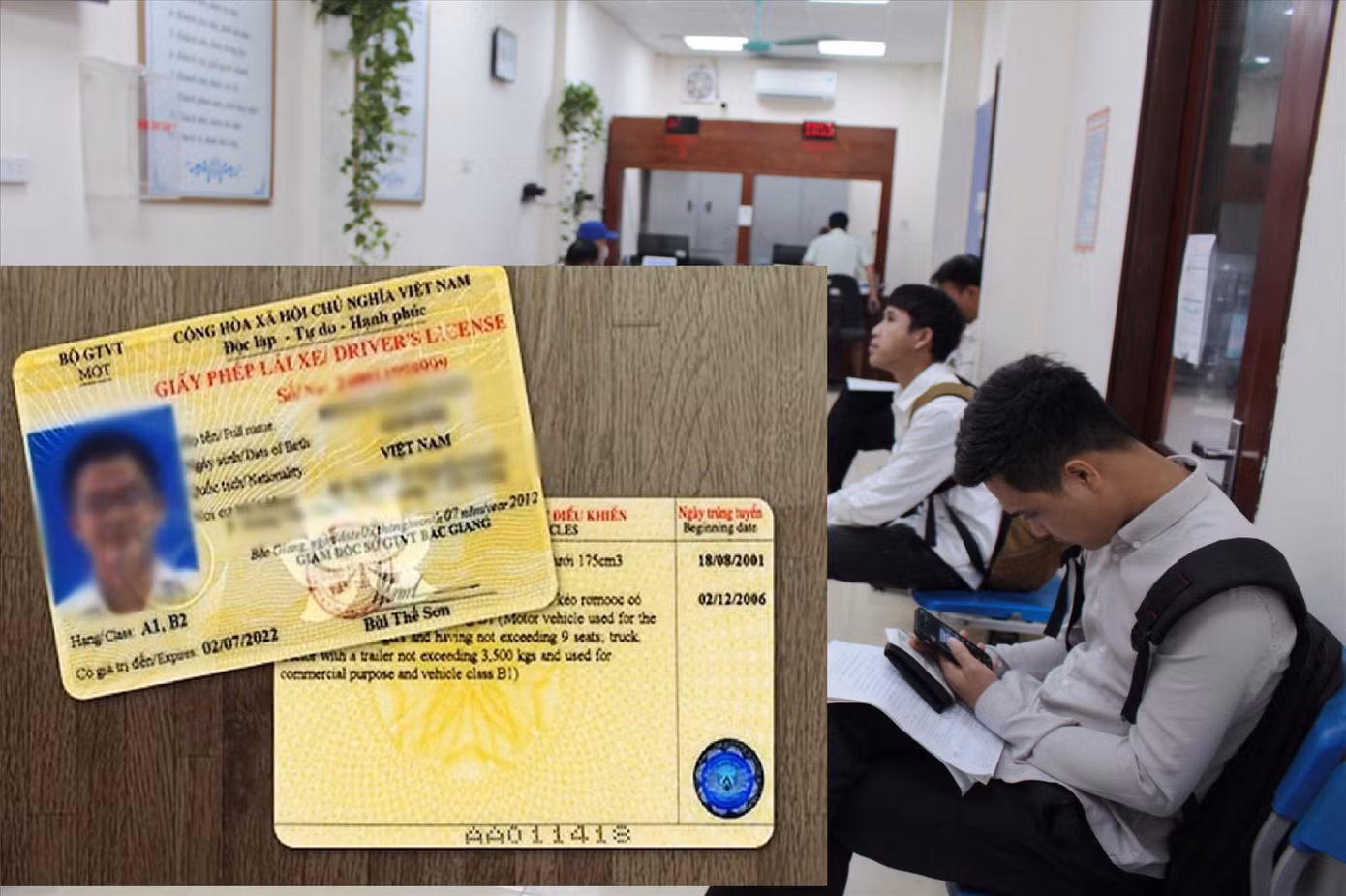 Tất cả bằng lái xe máy bìa giấy được đề xuất đổi sang vật liệu PET Tất cả bằng lái xe máy bìa giấy được đề xuất đổi sang vật liệu PET