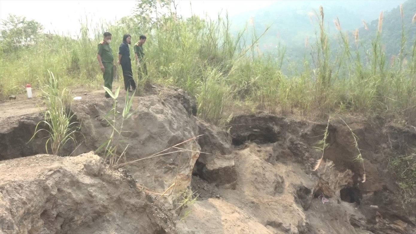 Mỏ đất hiếm Đông Pao (Lai Châu) - nơi được xem có trữ lượng khoáng sản đất hiếm lớn nhất ở Việt Nam. Ảnh: Đinh Thùy