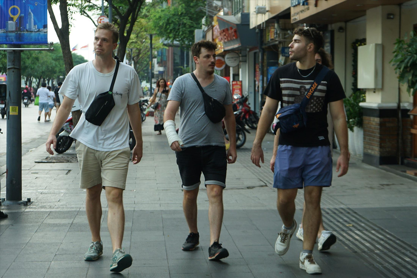 Khách quốc tế tới Việt Nam vẫn còn ít Ảnh: Nguyễn Hồng Phong