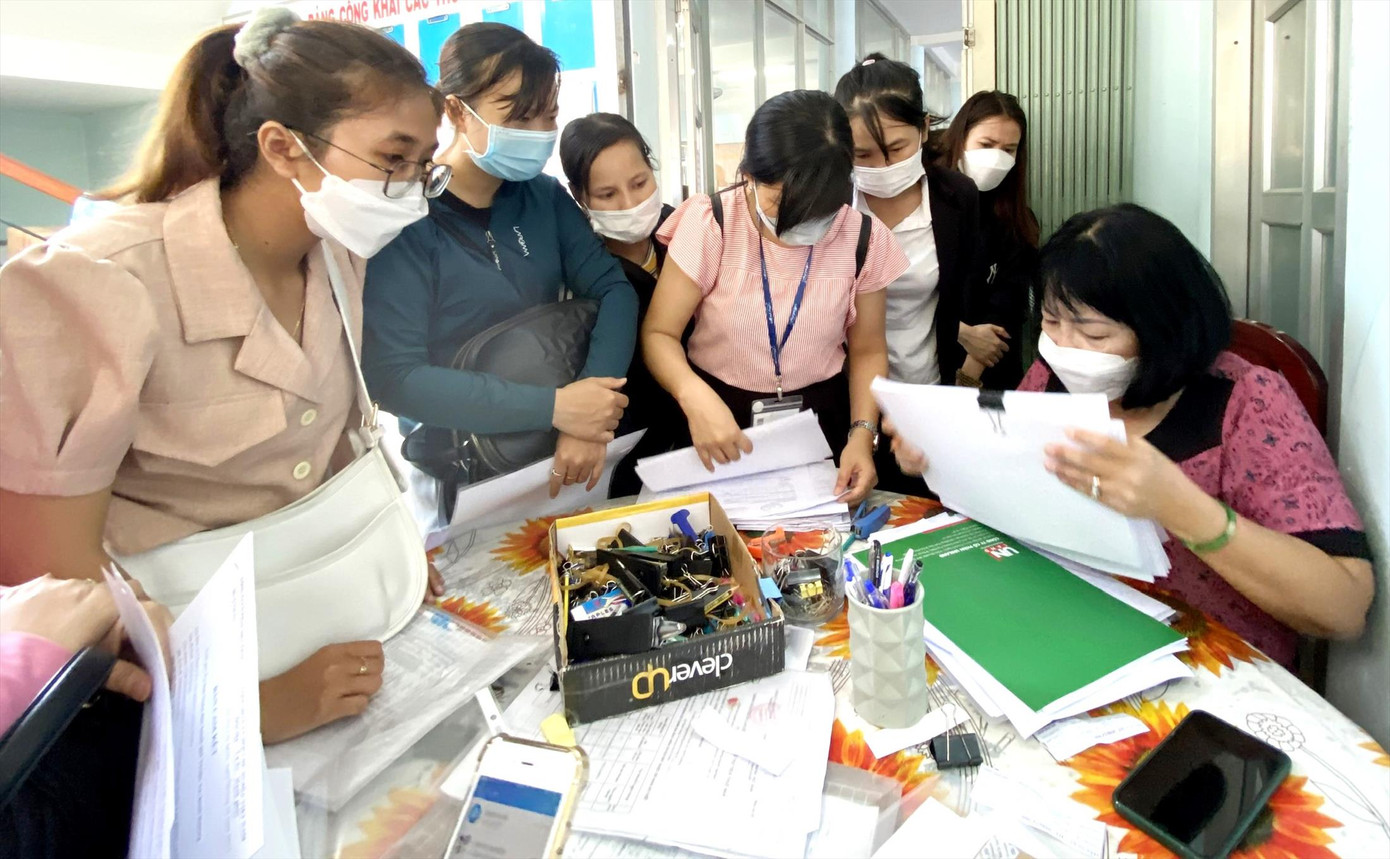 Doanh nghiệp ở Bình Dương tuyển lao động sau khi tìm được đơn hàng ảnh: H.C