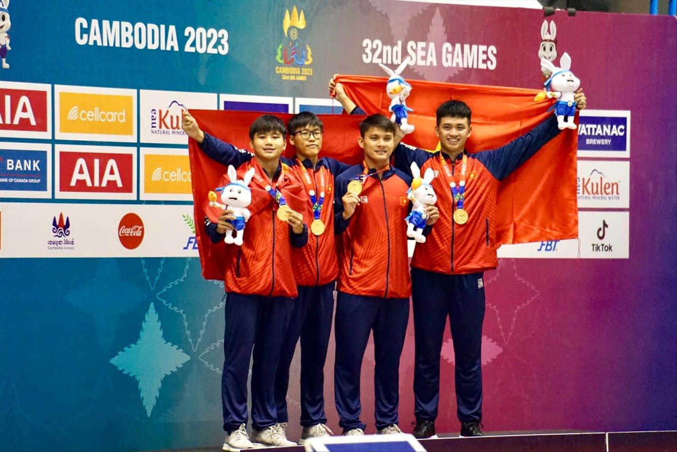 VĐV Nguyễn Trọng Dũng giành Huy chương Vàng tại Sea Games và Giải Lặn cup thế giới