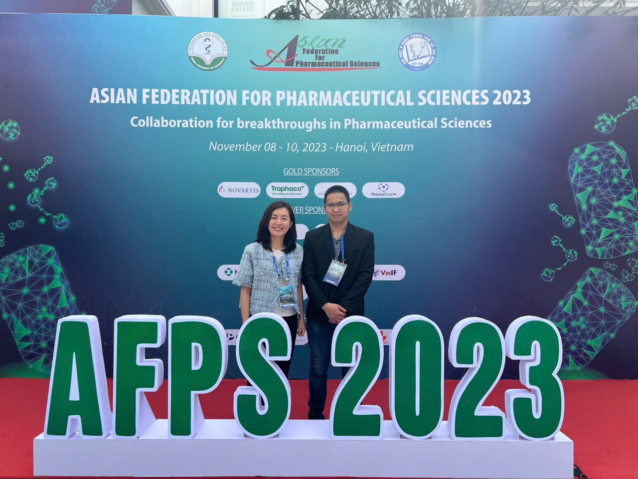 TS Lê Bá Vinh, nghiên cứu viên Trường Dược - Đại học Korea (Hàn Quốc), tham gia Hội nghị Khoa học Dược châu Á - AFPS năm 2023