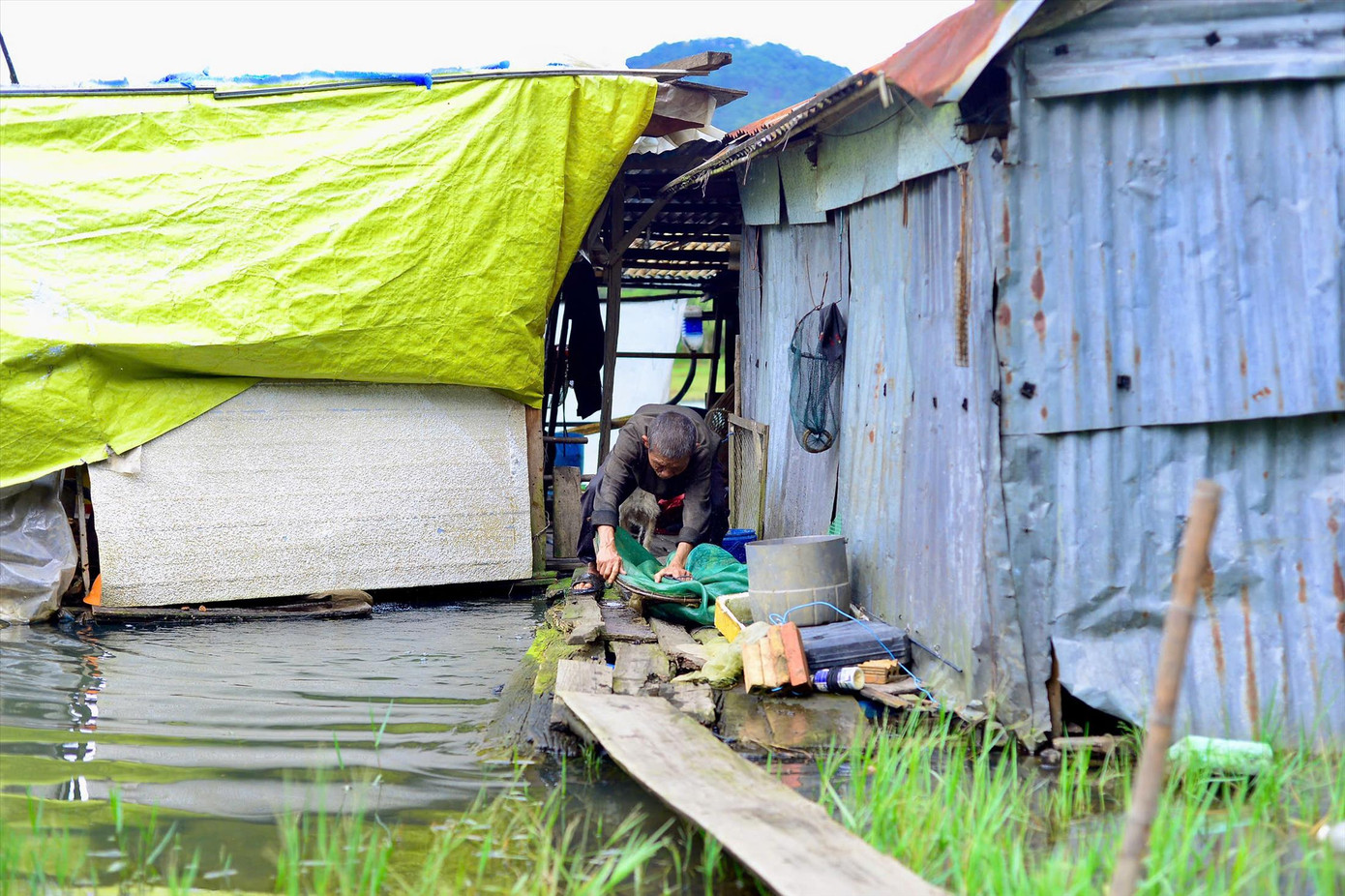 Căn nhà nhỏ của ông Quyền bên bờ hồ Tuyền Lâm Căn nhà nhỏ của ông Quyền bên bờ hồ Tuyền Lâm