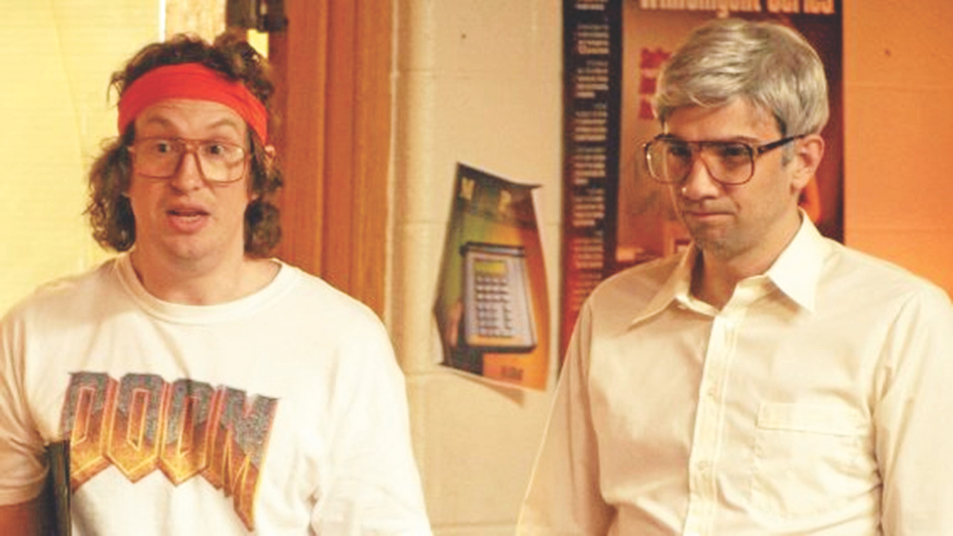 Bộ đôi công nghệ Mike Lazaridis (phải) và Doug Fregin (trái)