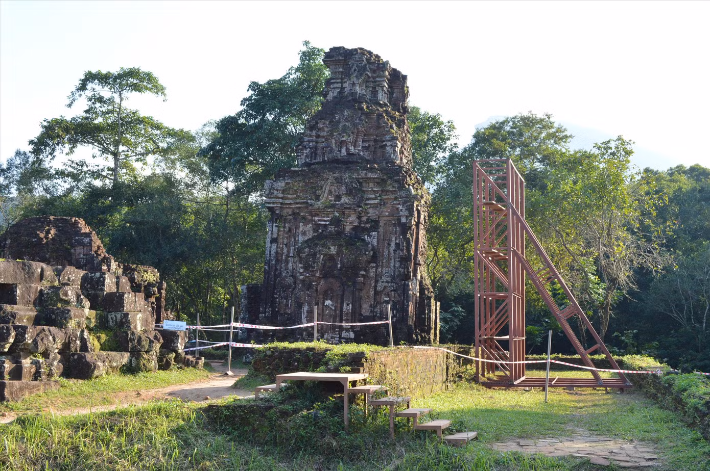 Khu Di tích Mỹ Sơn (Quảng Nam). Ảnh: Hoài Văn