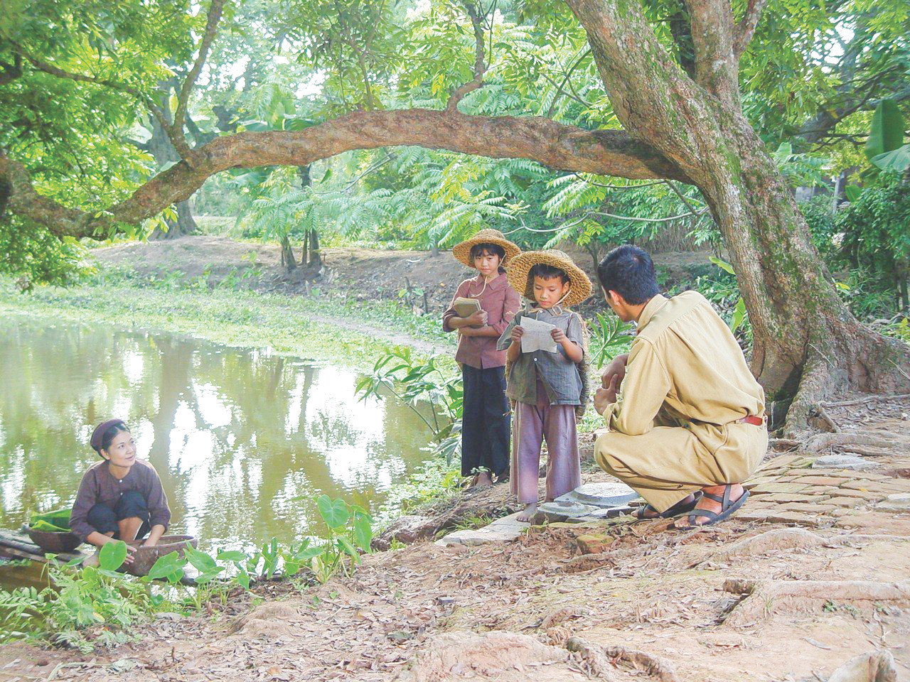 Cảnh trong phim “Thời xa vắng” Ảnh: Trần Hùng cung cấp Cảnh trong phim “Thời xa vắng” Ảnh: Trần Hùng cung cấp