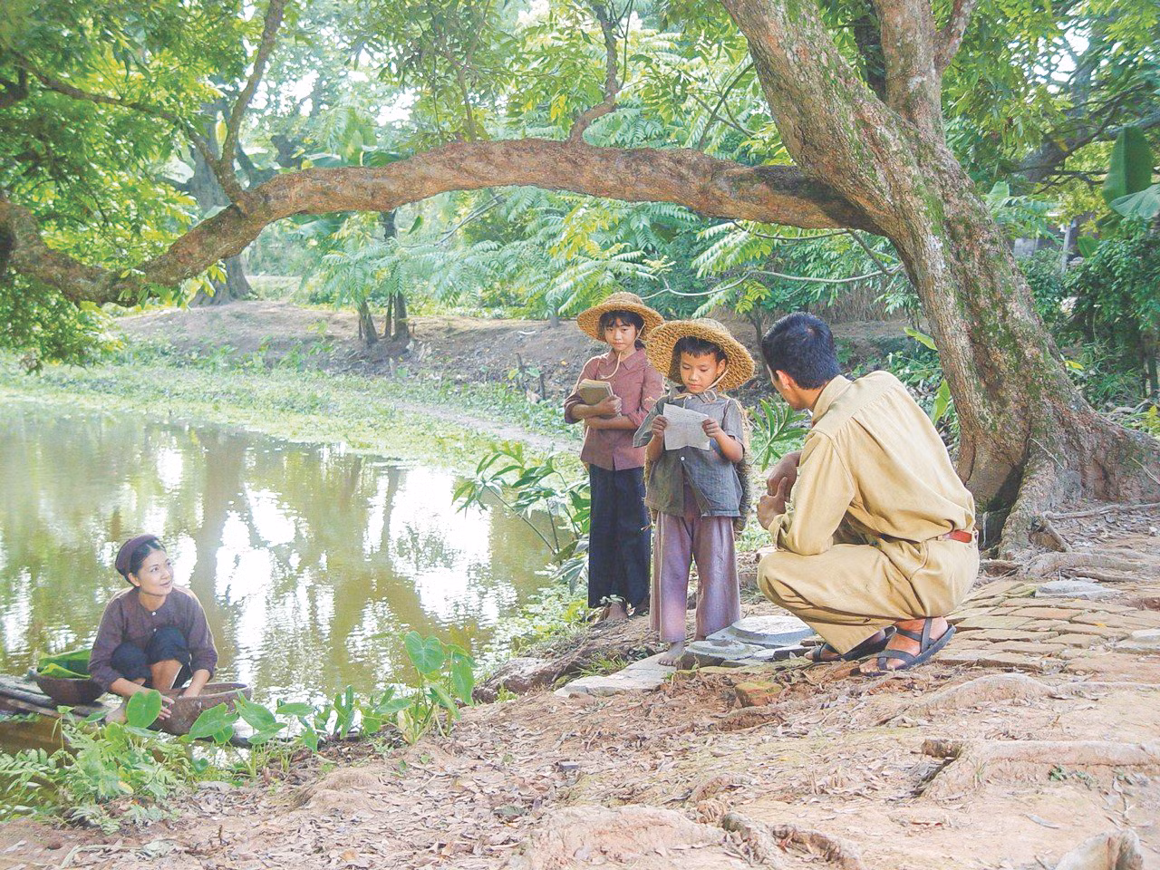 Cảnh trong phim “Thời xa vắng” Ảnh: Trần Hùng cung cấp Cảnh trong phim “Thời xa vắng” Ảnh: Trần Hùng cung cấp