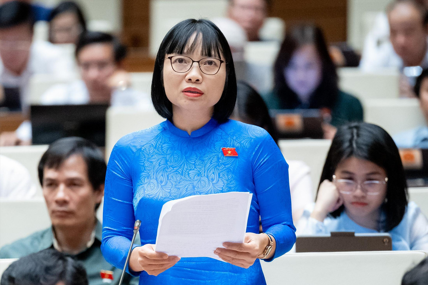 Đại biểu Quốc hội Nguyễn Thị Việt Nga Ảnh: QH Đại biểu Quốc hội Nguyễn Thị Việt Nga Ảnh: QH