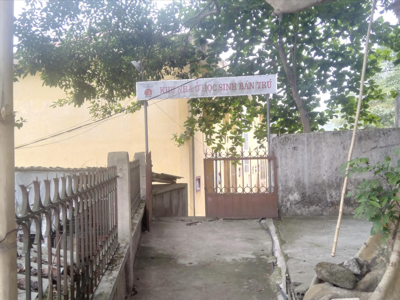Khu bán trú của học sinh nhiều xã thuộc huyện Quan Sơn vắng học sinh trong năm học