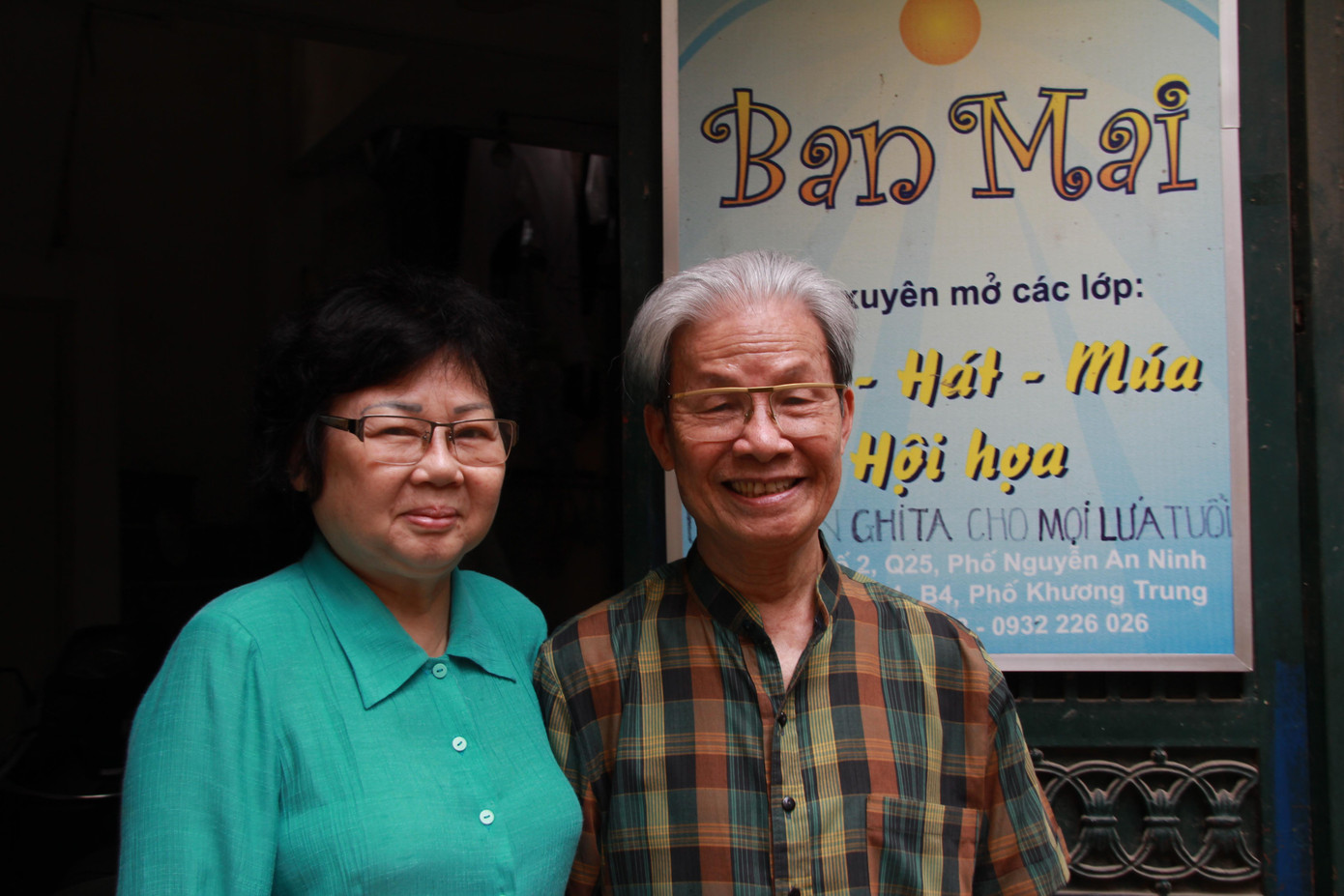 Nhạc sĩ Nguyễn Tài Tuệ và phu nhân Ảnh: Nguyễn Đình Toán Nhạc sĩ Nguyễn Tài Tuệ và phu nhân Ảnh: Nguyễn Đình Toán