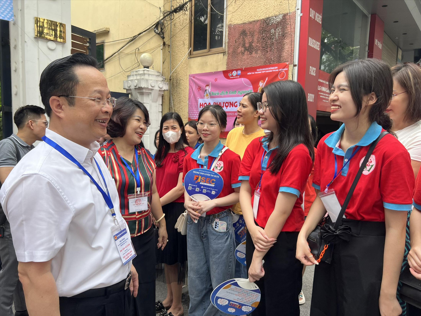 Lãnh đạo Sở GD&amp;ĐT Hà Nội kiểm tra công tác chuẩn bị thi tại kỳ thi năm ngoái