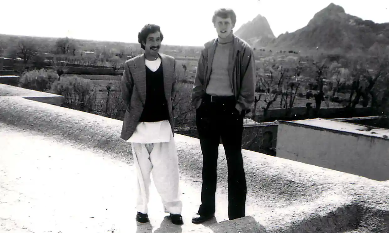 Ông Jabar và ông David ở Kandahar, 1977