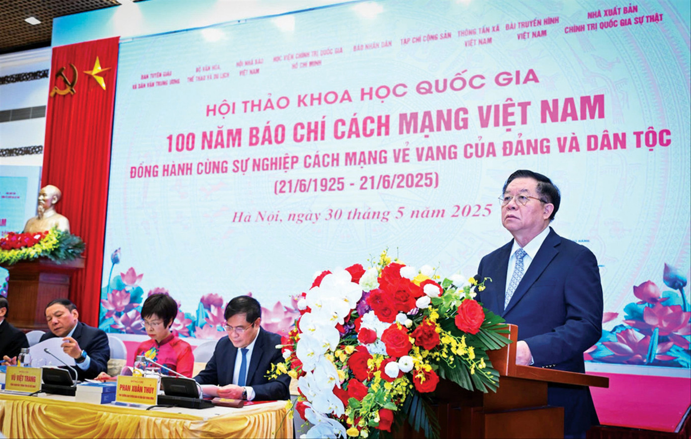 Trưởng Ban Tuyên giáo và Dân vận Trung ương Nguyễn Trọng Nghĩa Ảnh: PV