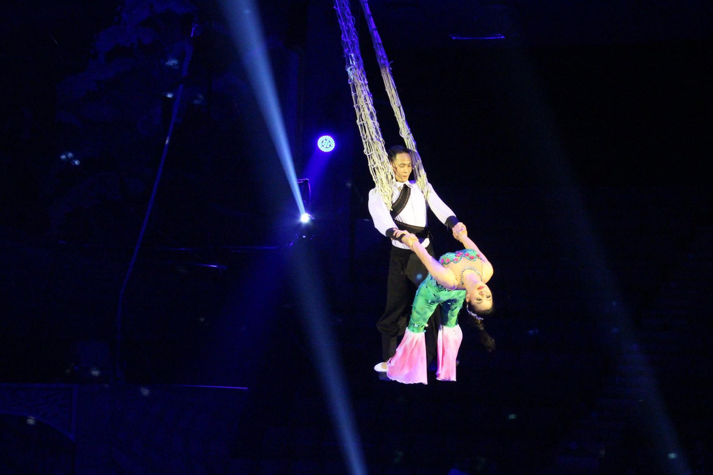 Diễn viên xiếc thuộc lĩnh vực khó khăn, dễ chảy máu tài năng nhất Ảnh: KỲ SƠN Diễn viên xiếc thuộc lĩnh vực khó khăn, dễ chảy máu tài năng nhất Ảnh: KỲ SƠN