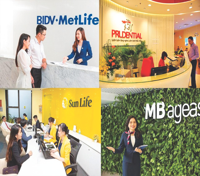 Từ con gà đẻ trứng vàng, kênh Bancass trở thành tội đồ. Trong ảnh, 4 doanh nghiệp bảo hiểm bị Bộ Tài chính chỉ ra sai phạm kênh Bancass