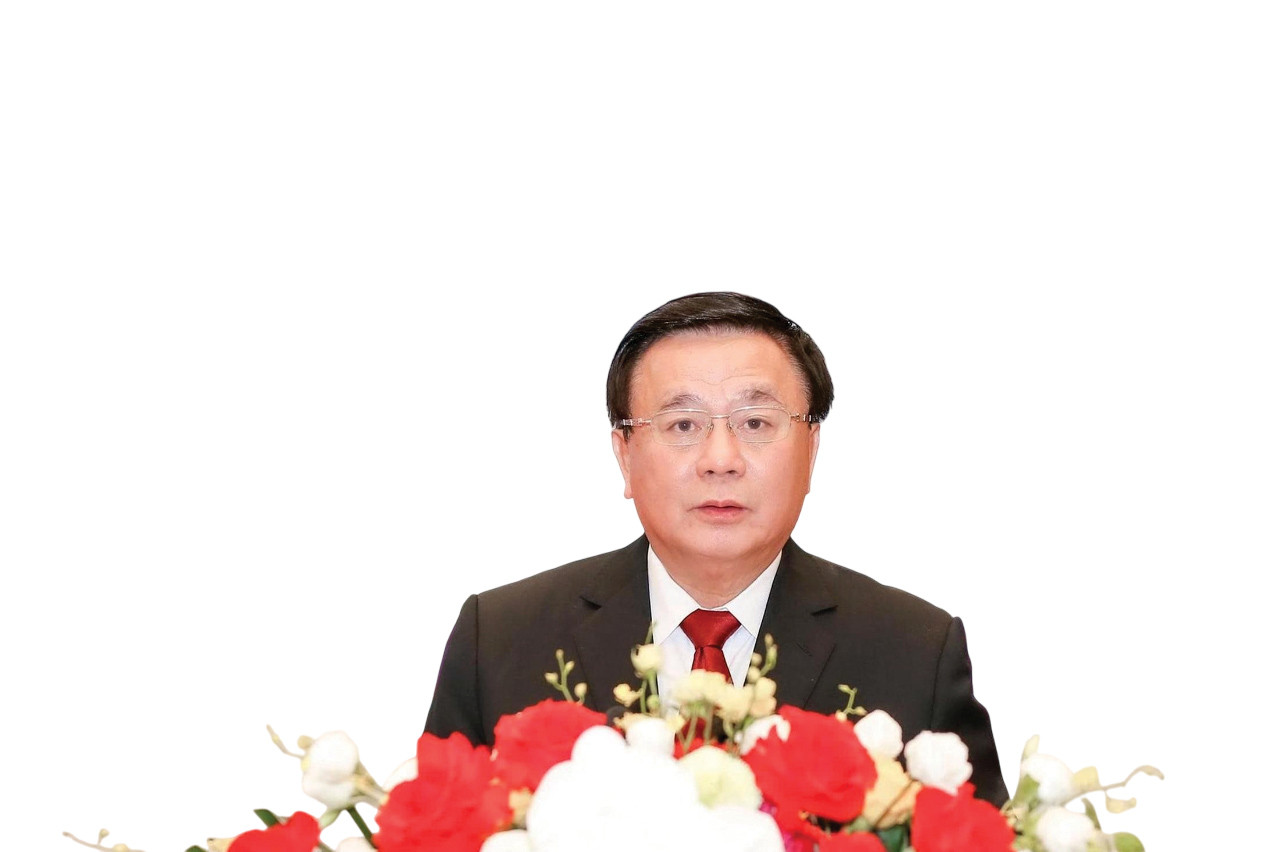 Giám đốc Học viện Chính trị Quốc gia Hồ Chí Minh Nguyễn Xuân Thắng Ảnh: PV