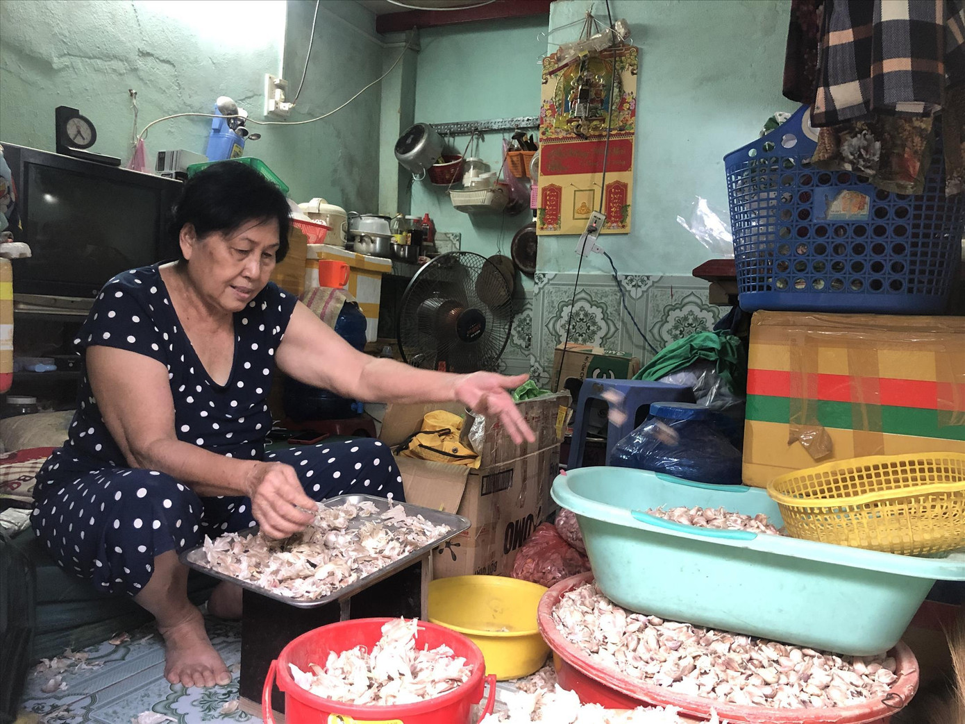 Với bà Lê Thoa, Tết là điều gì đó rất xa xôi