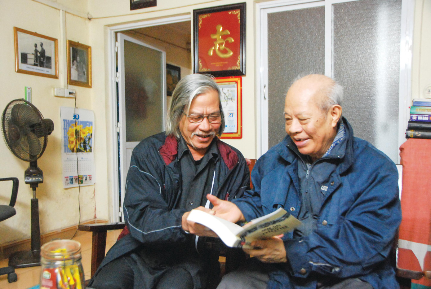 Nguyên Bí thư Đặng Quốc Bảo với tác giả