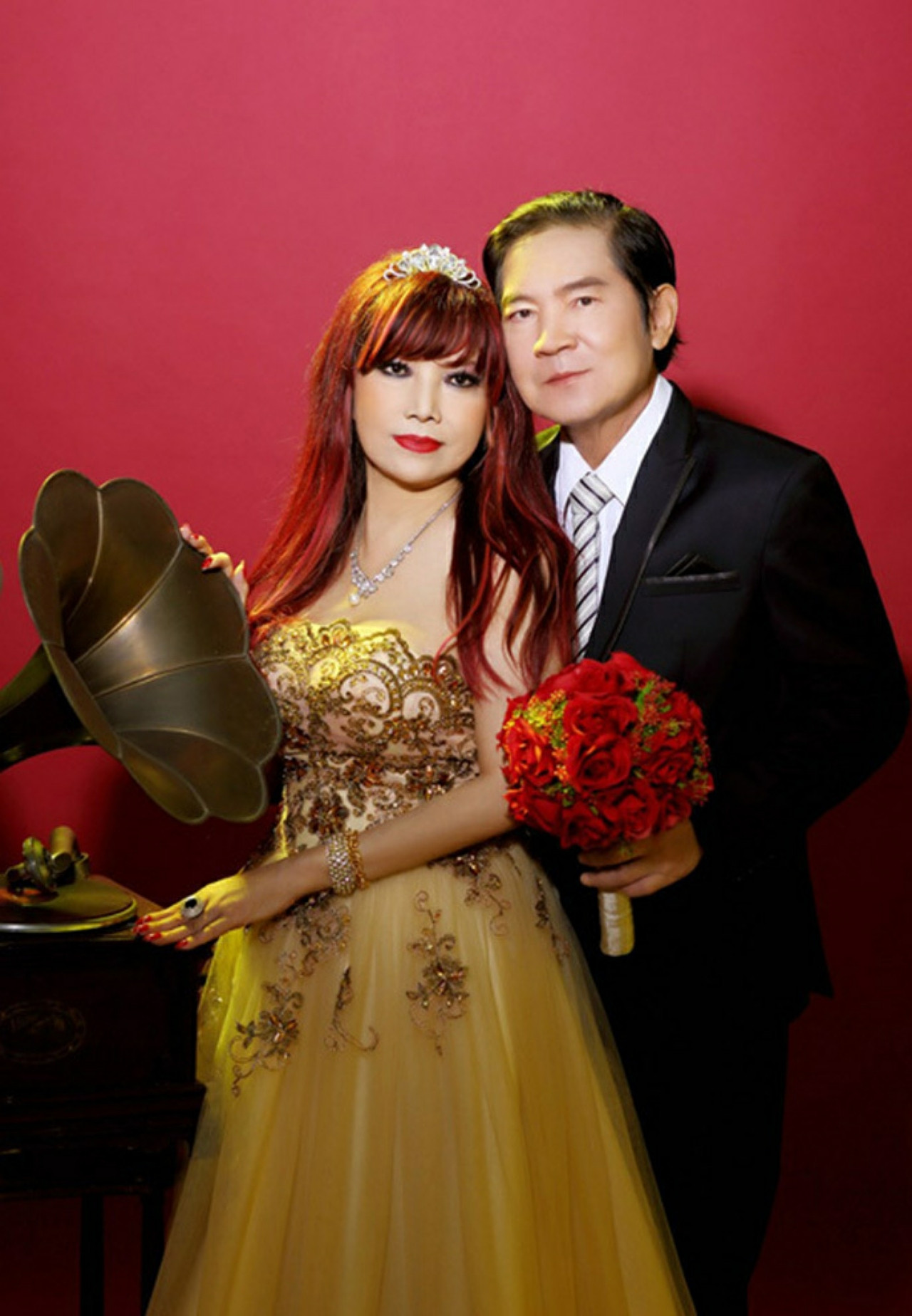 Danh ca Bảo Yến và chồng, nhạc sỹ Quốc Dũng