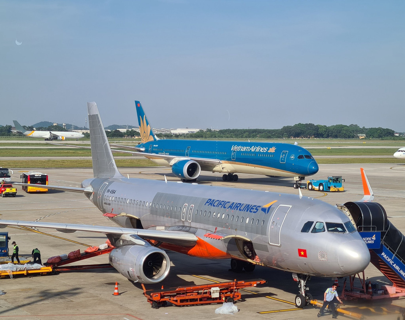 VNA muốn có giải pháp thoái vốn tại Công ty Cổ phần Hàng không Pacific Airlines Ảnh: Lê Việt VNA muốn có giải pháp thoái vốn tại Công ty Cổ phần Hàng không Pacific Airlines Ảnh: Lê Việt