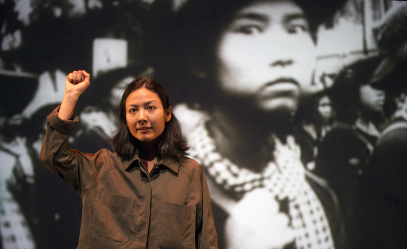 Diễn viên Angélica-Kiyomi Tisseyre-Sékiné trong vai bà Trần Tố Nga