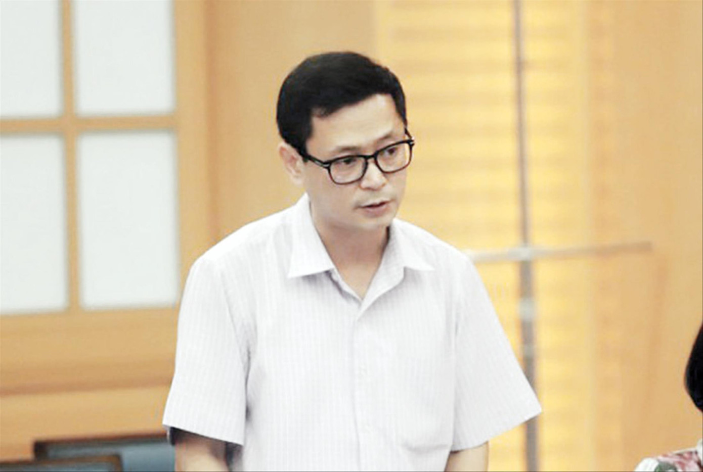 Ông Trương Quang Việt trước khi bị bắt Ông Trương Quang Việt trước khi bị bắt