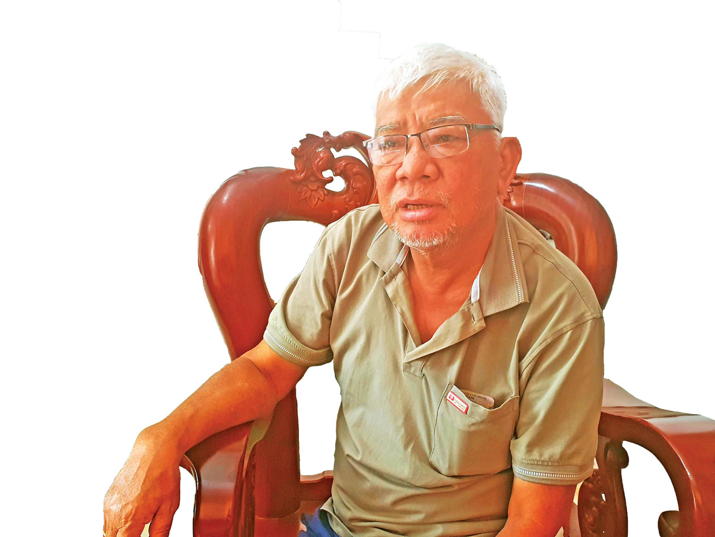 Lão nông Vi Văn Tiền