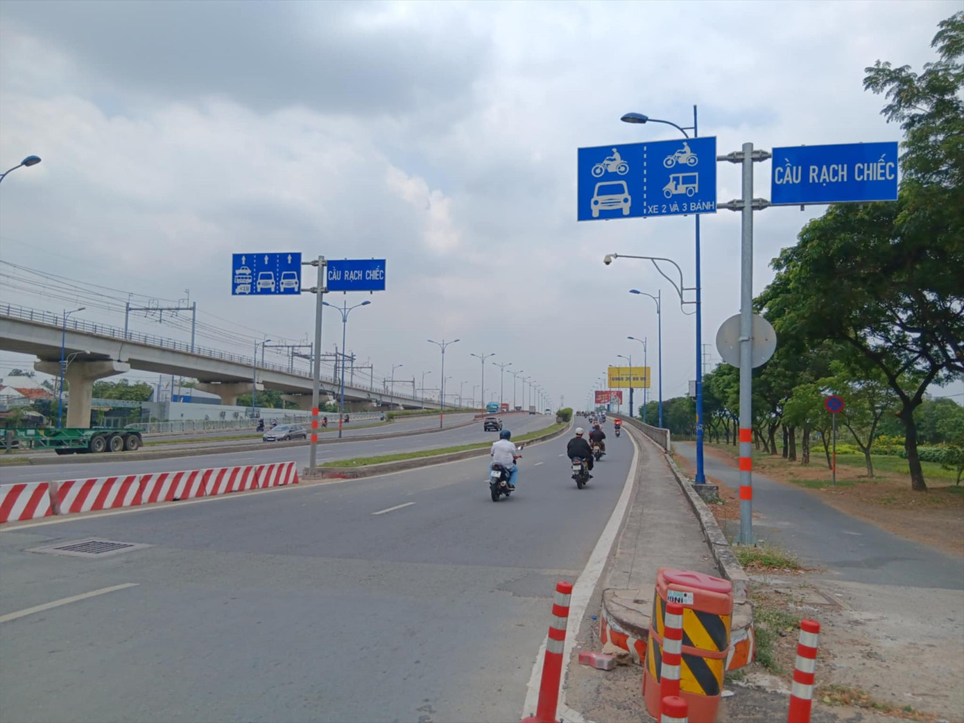 Cầu Rạch Chiếc ngày nay. Ảnh: Huy Thịnh