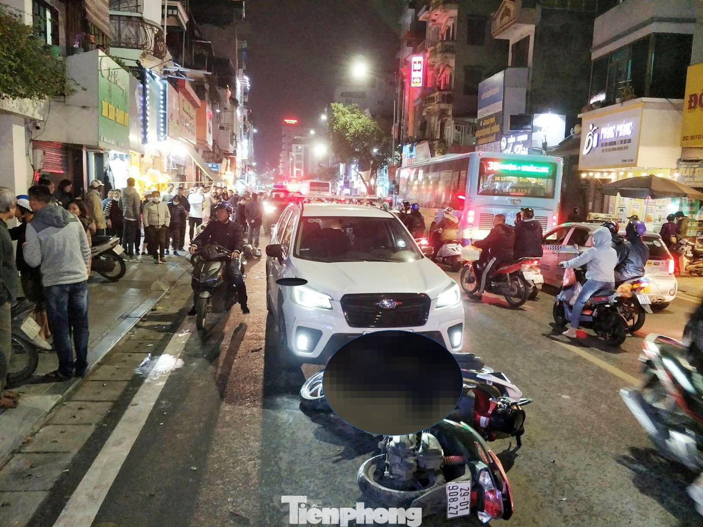 5 xe máy bị hư hỏng.