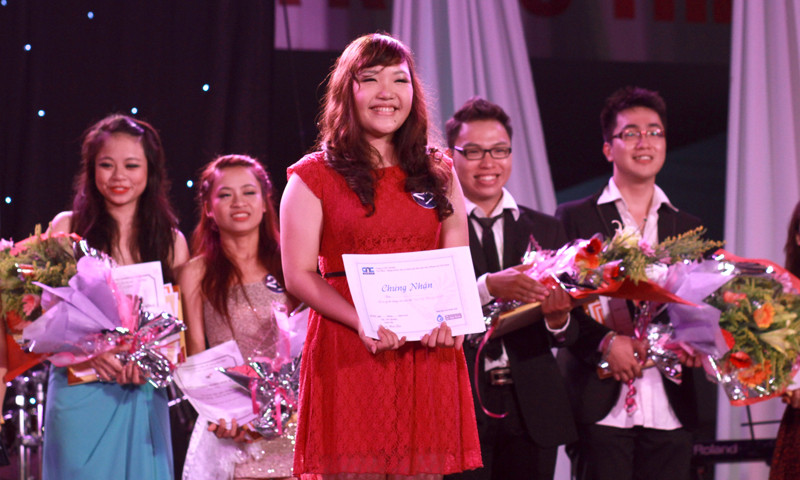 Đỗ Thu Ngân giành giải cao nhất của cuộc thi