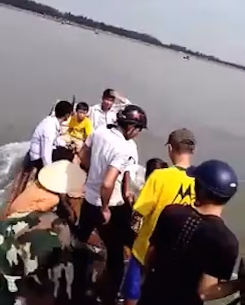 Hình ảnh cá voi nặng tầm 8 tấn chết dạt vào biển Nghệ An ảnh 12