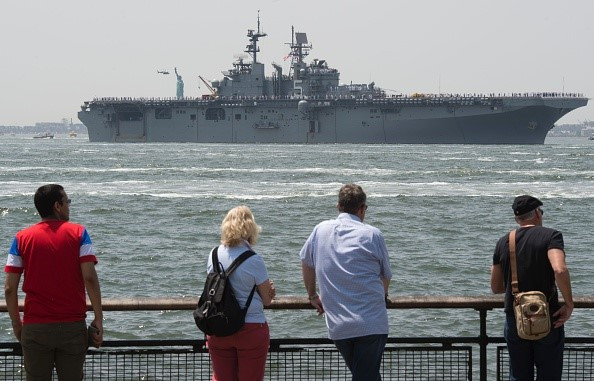 Chiến hạm Mỹ quy tụ tại Tuần lễ Hạm đội New York ảnh 2